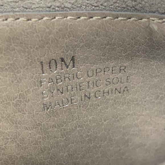 ABOUND Womens Faux Suede Zip Up High Heel Ankle Boots Almond Toe Gray Size 10M - Picture 5 of 6